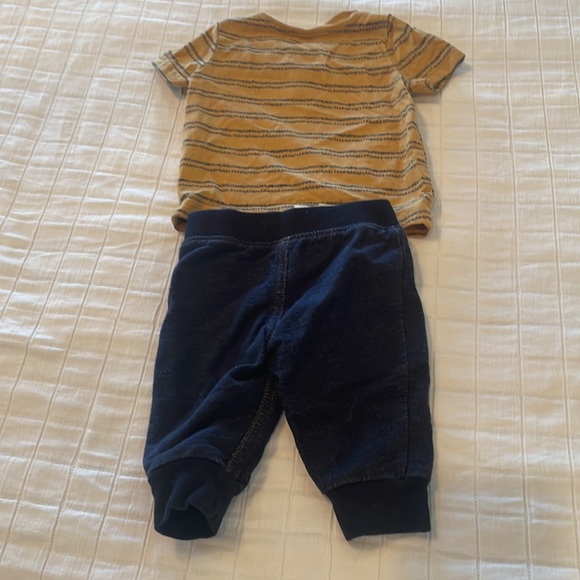Child of mine bundle baby boys 0 to 3 months tops & pants - Picture 5 of 16